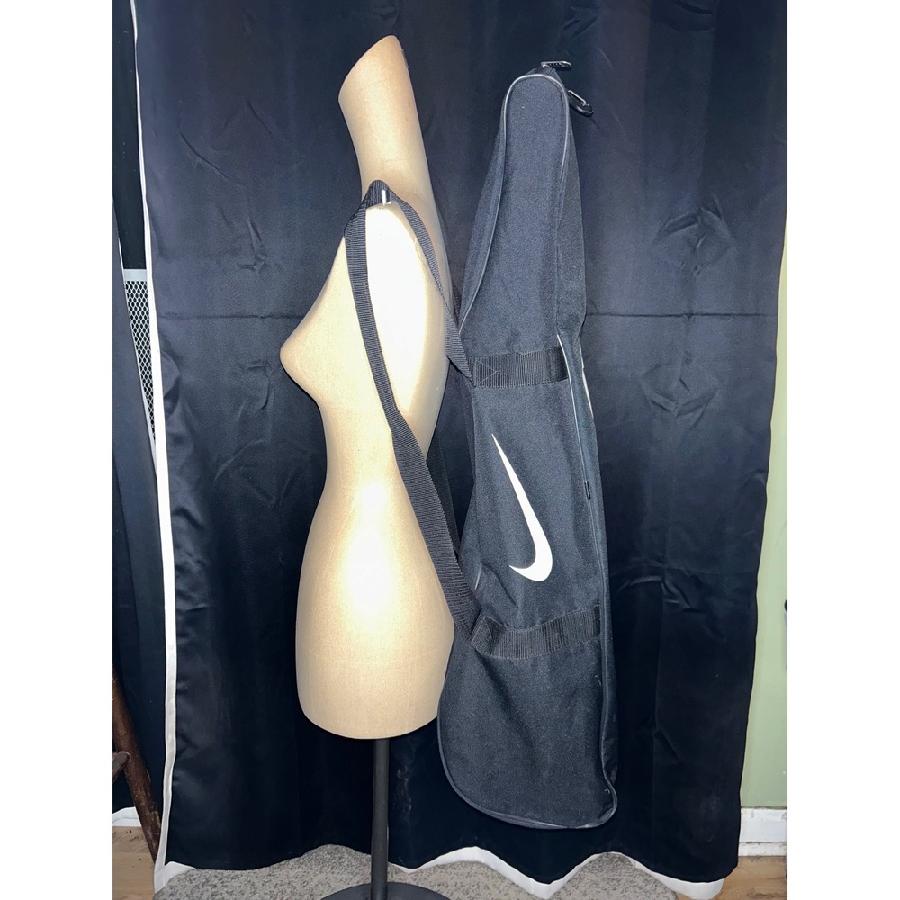 Nike Diamond Baseball Softball Bat Bag Black Backpack Straps Fence Hook‎